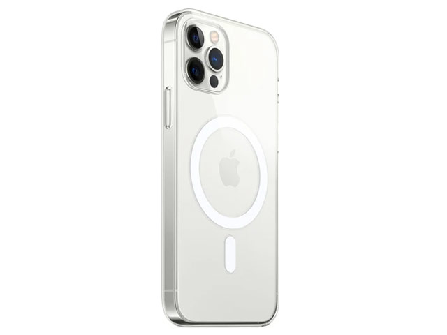 Чехол KeepHone Magnetic case для Apple iPhone 12/12 pro (прозрачный, гелевый, MagSafe)