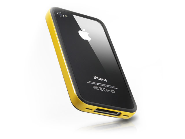 Чехол SGP Neo Hybrid EX для Apple iPhone 4 (желтый)