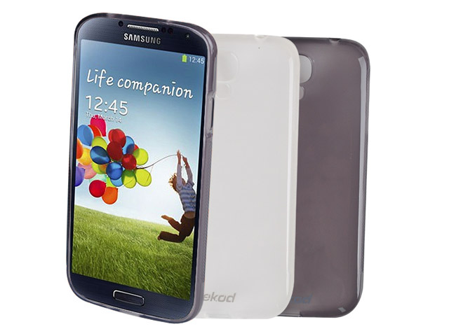 Чехол Jekod Soft case для Samsung Galaxy S4 Active i9295 (белый, гелевый)