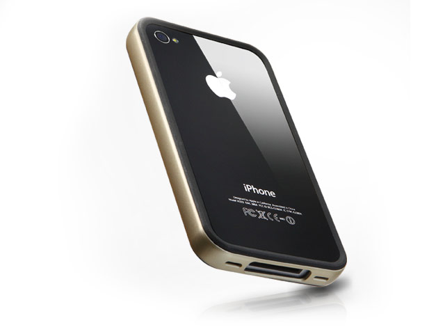 Чехол SGP Neo Hybrid EX для Apple iPhone 4 (золотистый)