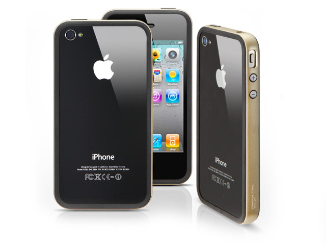 Чехол SGP Neo Hybrid EX для Apple iPhone 4 (золотистый)