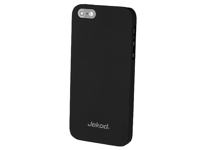 Чехол Jekod Hard case для Apple iPhone 5/5S (черный, пластиковый)