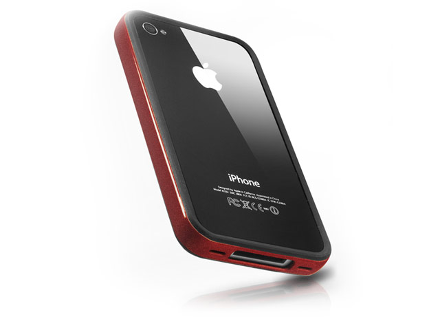 Чехол SGP Neo Hybrid EX для Apple iPhone 4 (красный)