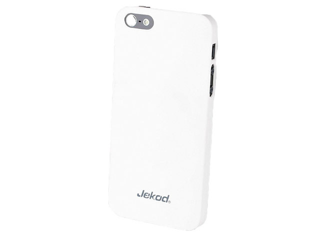 Чехол Jekod Hard case для Apple iPhone 5/5S (белый, пластиковый)