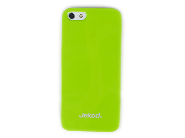 Чехол Jekod Hard case для Apple iPhone 5/5S (зеленый, пластиковый)