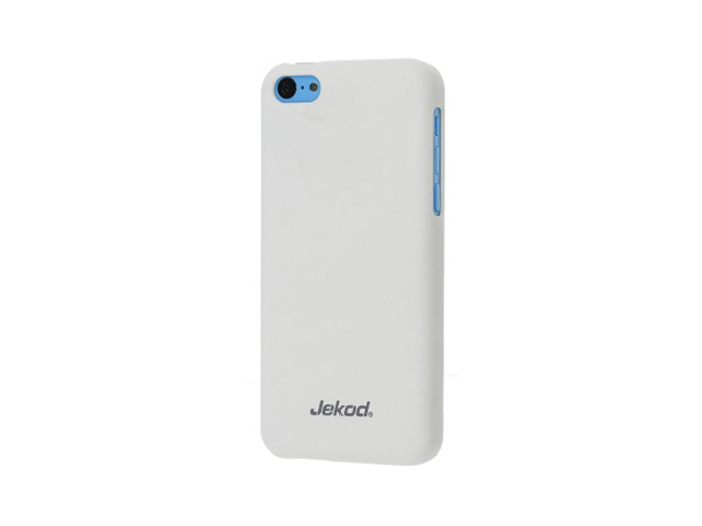 Чехол Jekod Hard case для Apple iPhone 5C (белый, пластиковый)