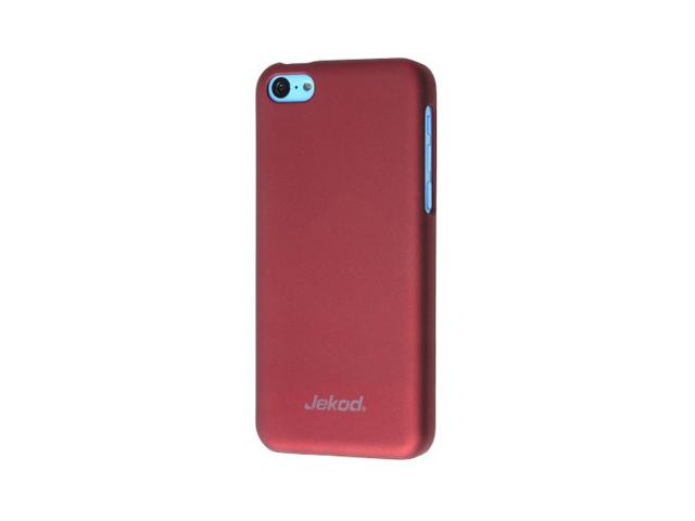 Чехол Jekod Hard case для Apple iPhone 5C (красный, пластиковый)