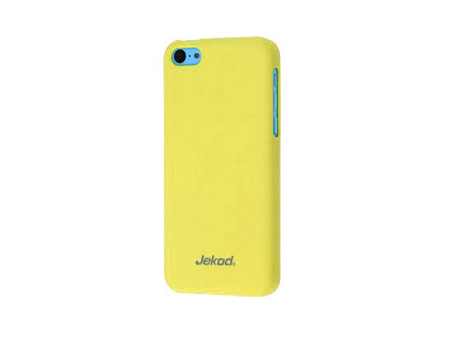 Чехол Jekod Hard case для Apple iPhone 5C (желтый, пластиковый)