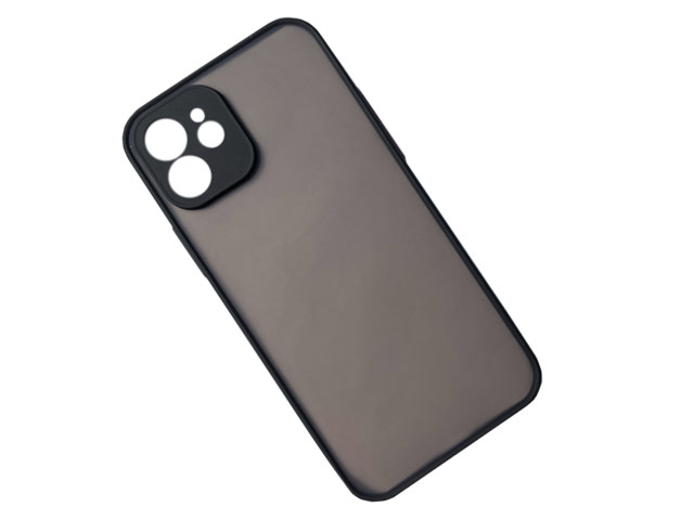 Чехол Yotrix SceneCase для Apple iPhone 12 (черный, гелевый/пластиковый)