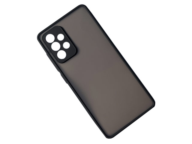 Чехол Yotrix SceneCase для Samsung Galaxy A72 (черный, гелевый/пластиковый)