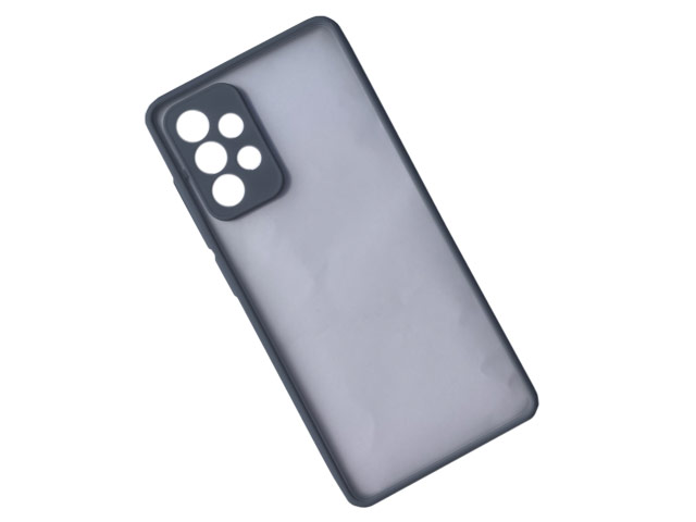 Чехол Yotrix SceneCase для Samsung Galaxy A52 (темно-синий, гелевый/пластиковый)