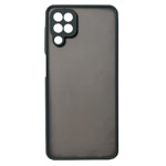 Чехол Yotrix SceneCase для Samsung Galaxy A12 (черный, гелевый/пластиковый)