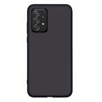 Чехол Yotrix LiquidSilicone для Samsung Galaxy A52 (черный, гелевый)