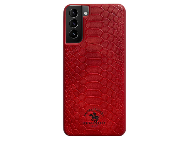 Чехол Santa Barbara Knight для Samsung Galaxy S21 (красный, кожаный)