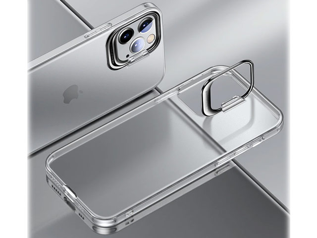 Чехол Coblue Stand Case для Apple iPhone 12 pro max (белый, пластиковый)