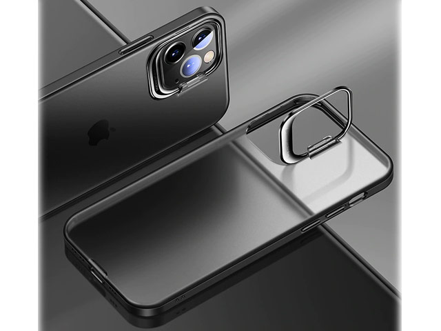 Чехол Coblue Stand Case для Apple iPhone 12/12 pro (серый, пластиковый)
