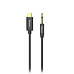 AUX-кабель Baseus Type-C to AUX Cable M01 (1.2 м, miniJack, USB Type C, черный)