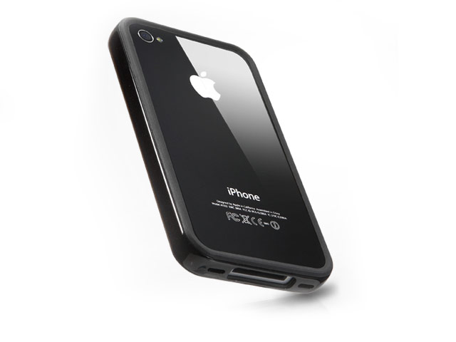 Чехол SGP Neo Hybrid EX для Apple iPhone 4 (черный)