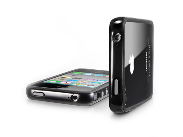 Чехол SGP Neo Hybrid EX для Apple iPhone 4 (черный)