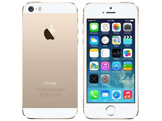 Смартфон Apple iPhone 5S 16Gb (золотистый)