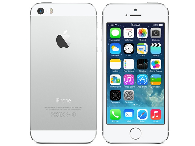 Смартфон Apple iPhone 5S 64Gb (серебристый)