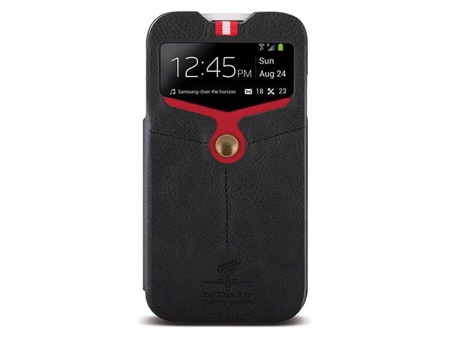 Чехол Nextouch InTheAir Opera case для Samsung Galaxy S4 i9500 (черный, кожанный)