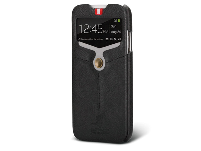 Чехол Nextouch InTheAir Opera case для Samsung Galaxy S4 i9500 (темно-серый, кожанный)