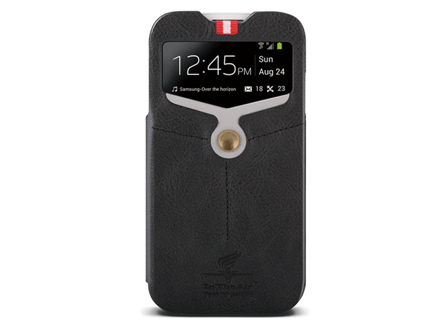 Чехол Nextouch InTheAir Opera case для Samsung Galaxy S4 i9500 (темно-серый, кожанный)