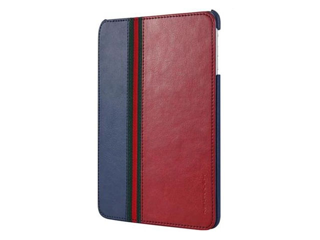 Чехол Nextouch Leather case для Apple iPad mini/iPad mini 2 (красный/синий, кожанный)