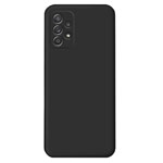 Чехол Yotrix LiquidSilicone Pro для Samsung Galaxy A32 (черный, гелевый)