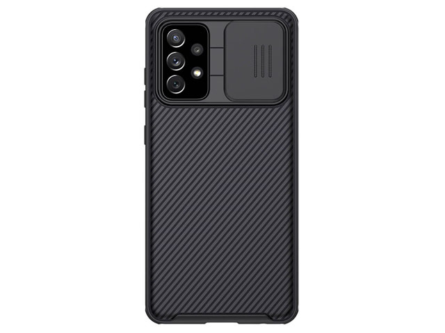 Чехол Nillkin CamShield Pro для Samsung Galaxy A72 (черный, композитный)