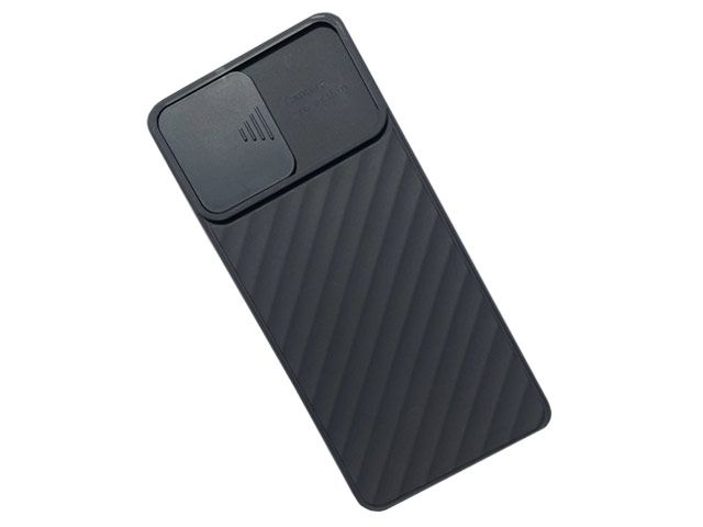 Чехол Yotrix DefenseCam для Samsung Galaxy A71 (черный, гелевый)