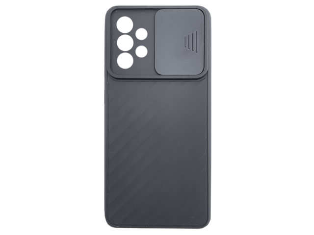 Чехол Yotrix DefenseCam для Samsung Galaxy A52 (черный, гелевый)
