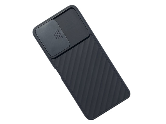 Чехол Yotrix DefenseCam для Samsung Galaxy A52 (черный, гелевый)