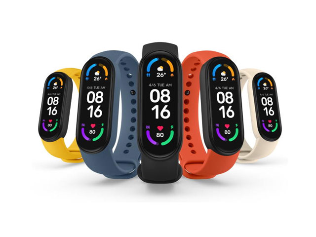 Фитнес-трекер Xiaomi Mi Band 6 (черный)