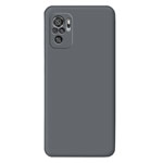 Чехол Yotrix LiquidSilicone Pro для Xiaomi Redmi Note 10/10S (темно-серый, гелевый)