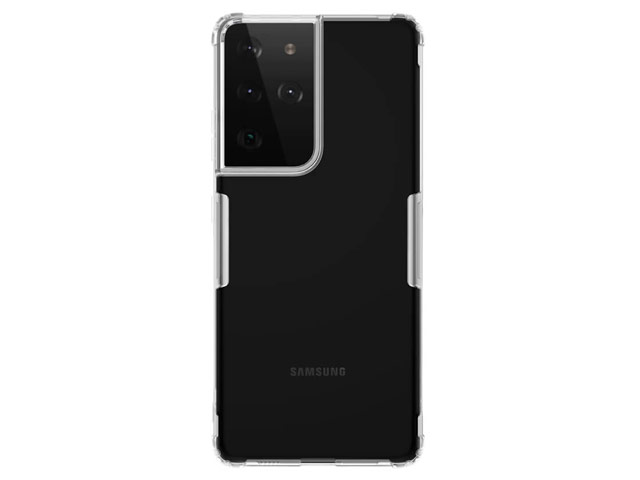 Чехол Nillkin Nature case для Samsung Galaxy S21 ultra (прозрачный, гелевый)