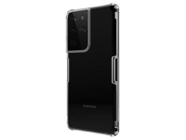Чехол Nillkin Nature case для Samsung Galaxy S21 ultra (прозрачный, гелевый)