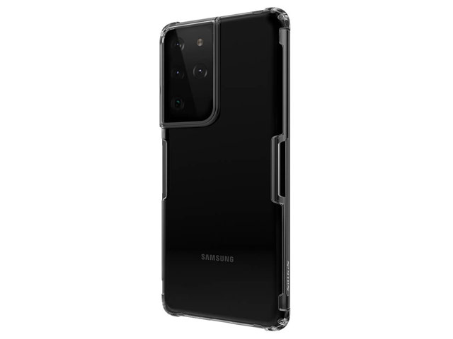 Чехол Nillkin Nature case для Samsung Galaxy S21 ultra (серый, гелевый)