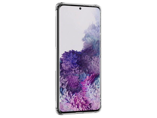 Чехол Nillkin Nature case для Samsung Galaxy S21 ultra (серый, гелевый)