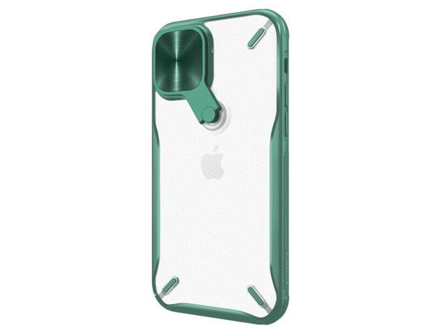 Чехол Nillkin Cyclops case для Apple iPhone 12/12 pro (зеленый, композитный)