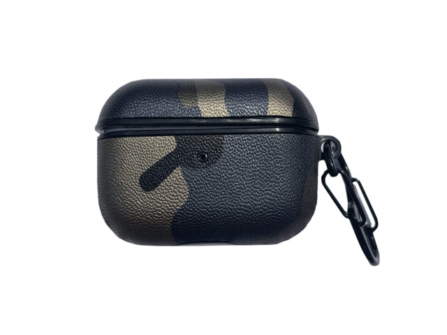 Чехол Synapse Defense Camo для Apple AirPods pro (золотистый/синий, пластиковый)