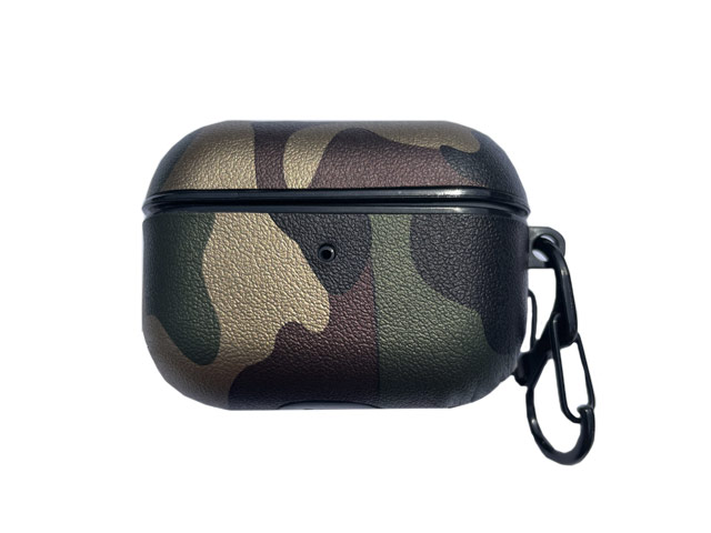 Чехол Synapse Defense Camo для Apple AirPods pro (золотистый/зеленый, пластиковый)