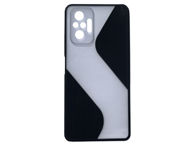 Чехол Yotrix SceneStyle case для Xiaomi Redmi Note 10/10S (черный, гелевый/пластиковый)