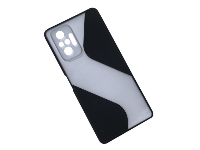 Чехол Yotrix SceneStyle case для Xiaomi Redmi Note 10/10S (черный, гелевый/пластиковый)
