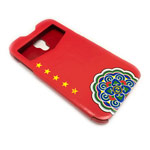 Чехол Nextouch MyFlag case для Samsung Galaxy S4 i9500 (China, кожанный)