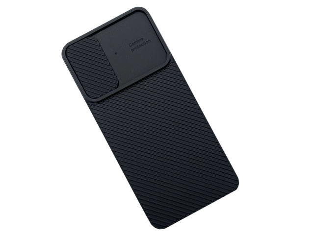 Чехол Yotrix DefenseCam 2 для Samsung Galaxy A02s (черный, гелевый)
