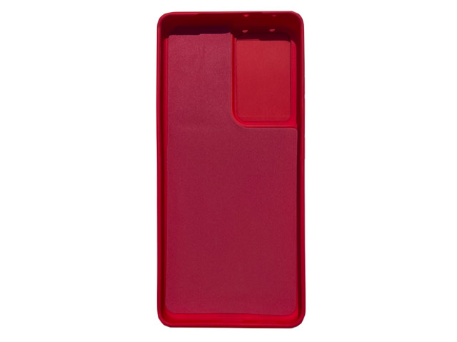 Чехол Yotrix DefenseCam 2 для Samsung Galaxy S21 ultra (красный, гелевый)