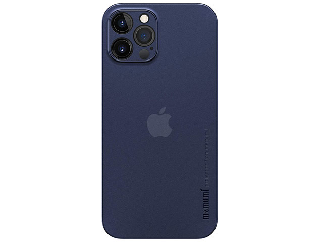 Чехол memumi Slim case для Apple iPhone 12 pro (темно-синий, пластиковый)