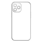 Чехол Totu Soft Plating Series для Apple iPhone 12 pro (серебристый, гелевый)